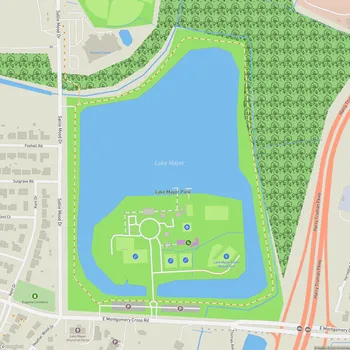 Map of Lake Mayer Park