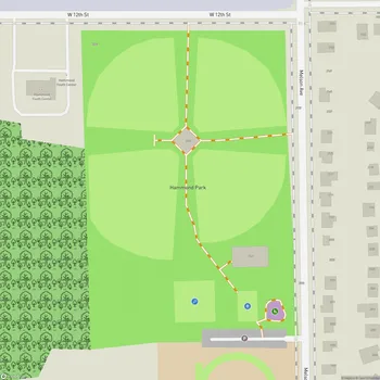 Map of Hammond Park