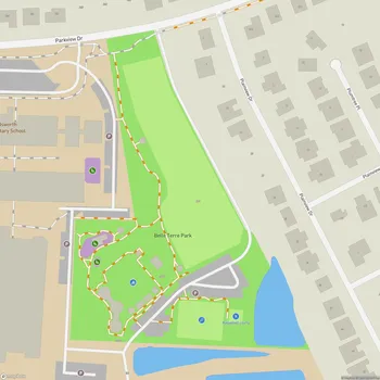 Map of Belle Terre Park