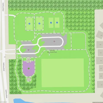 Map of Huffman Boulevard Park