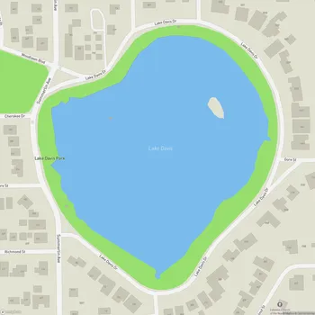 Map of Lake Davis Park