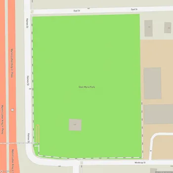 Map of Glen Myra Park