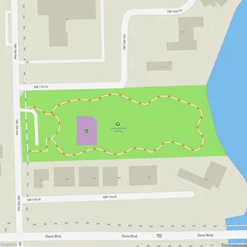 Map of Coontie Hatchee Landing