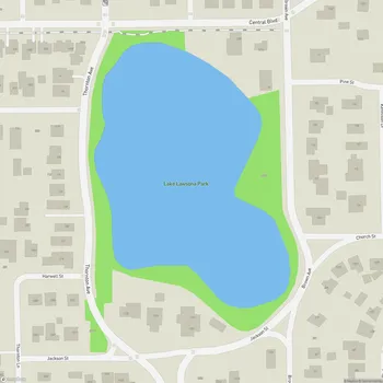 Map of Lake Lawsona Park