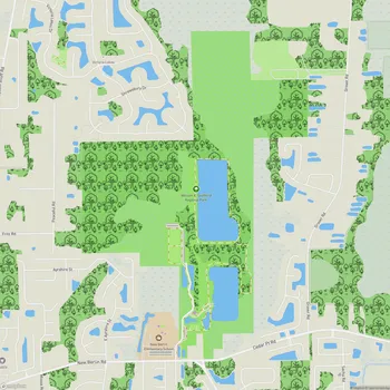 Map of William F. Sheffield Regional Park