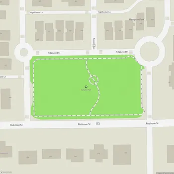 Map of Hampton Park