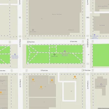 Map of Bloxham Park