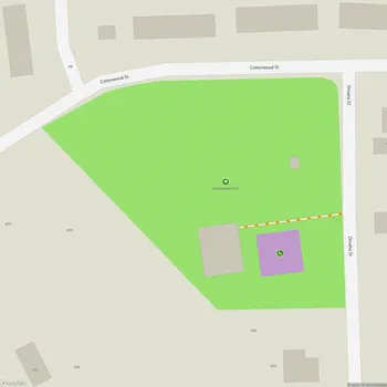 Map of Cottonwood Park