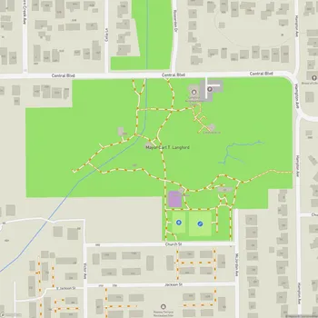Map of Mayor Carl T. Langford