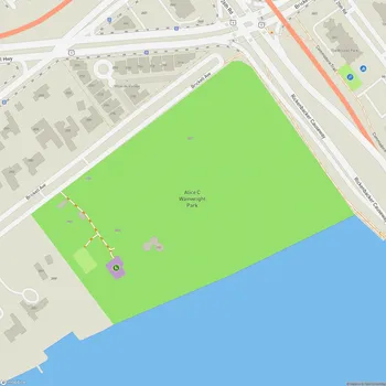 Map of Alice C Wainwright Park