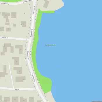 Map of Don Dudley Park