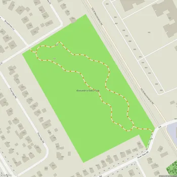 Map of Alexandria Oaks Park