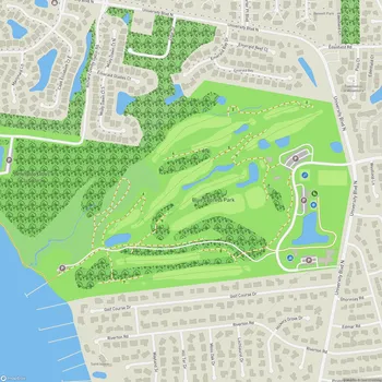 Map of Blue Cypress Park