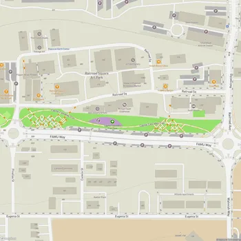 Map of Capital Cascades Trail Park
