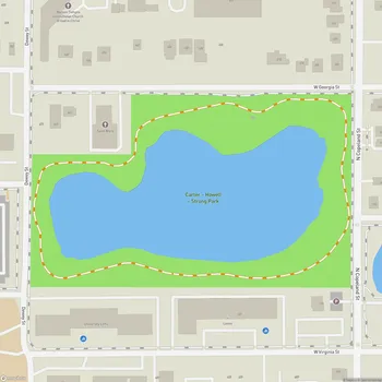 Map of Carter - Howell - Strong Park