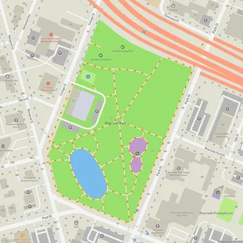 Map of Riverside Park