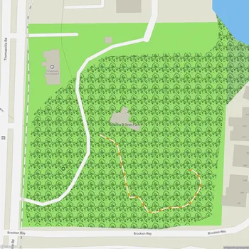 Map of Dorothy B Oven Park