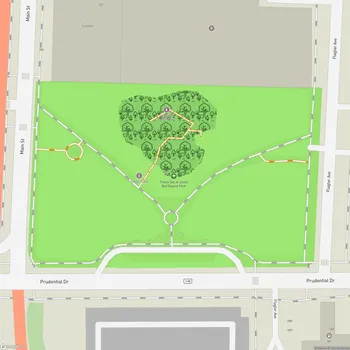 Map of Treaty Oak at Jessie Ball Dupont Park