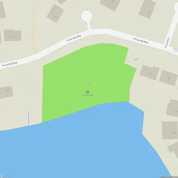 Map of Prince Hall Park