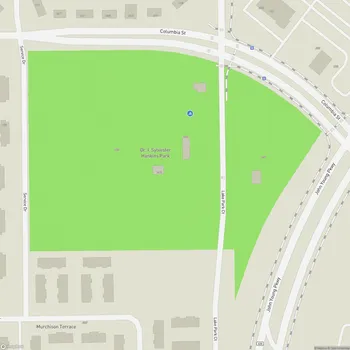 Map of Dr. I. Sylvester Hankins Park