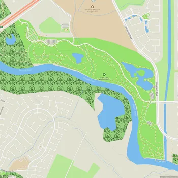 Map of Sugar Land Memorial Park