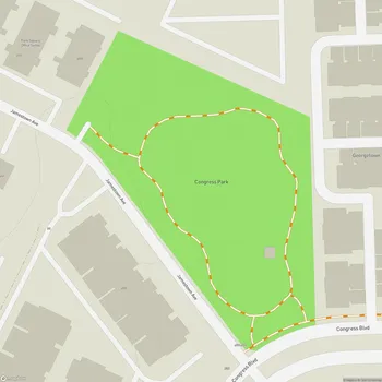 Map of Congress Park