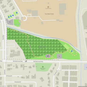 Map of Old Hammond Highway Park