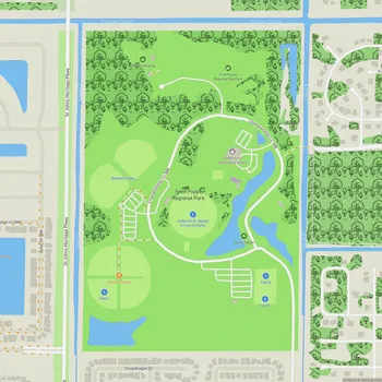 Map of Fred Poppe Regional Park