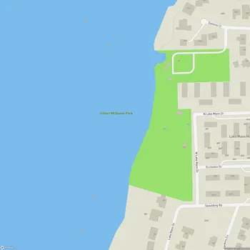 Map of Gilbert McQueen Park