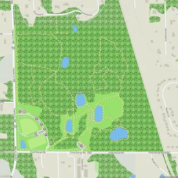 Map of Fred George Greenway and Park