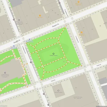 Map of Cathedral Square