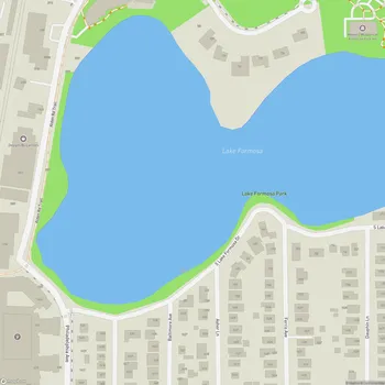 Map of Lake Formosa Park