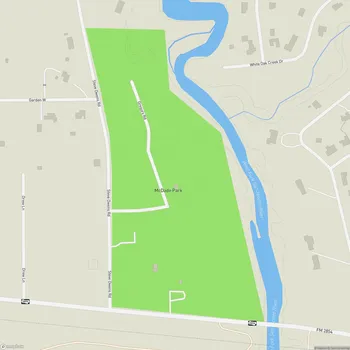 Map of McDade Park