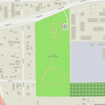 Map of Veterans Memorial Park