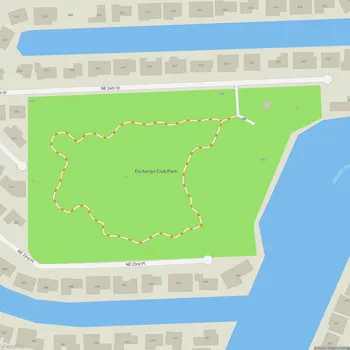 Map of Exchange Club Park