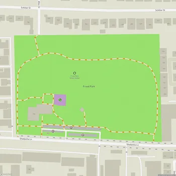 Map of Freed Park