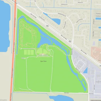 Map of Dyer Park
