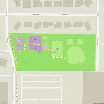 Map of Foster Park