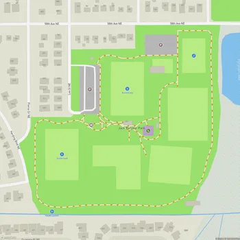 Map of Jack Puryear Park