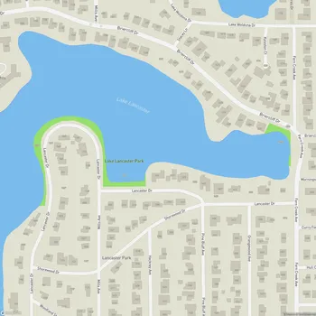 Map of Lake Lancaster Park