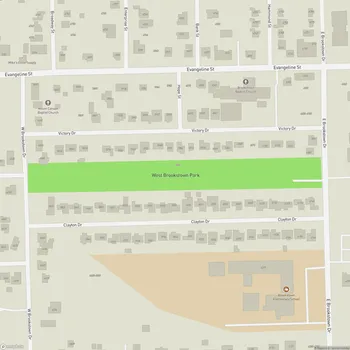 Map of West Brookstown Park