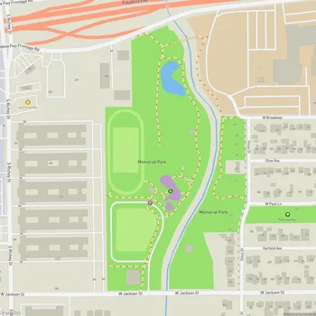 Map of Memorial Park