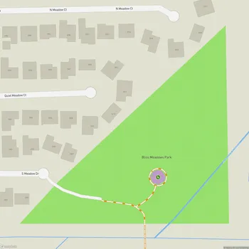 Map of Bliss Meadows Park