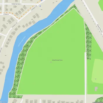 Map of 22nd Street Park