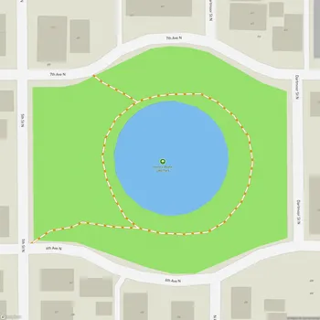 Map of Historic Round Lake Park