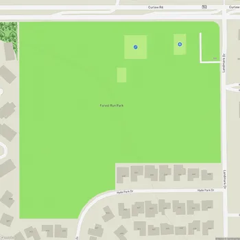 Map of Forest Run Park