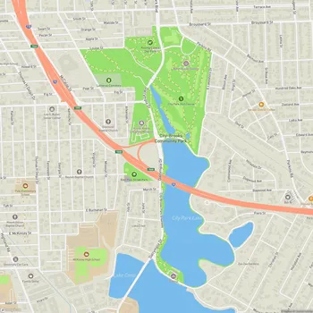 Map of City-Brooks Community Park