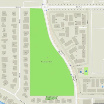Map of Broadwater Park