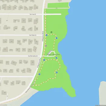 Map of Cooper's Bayou Park