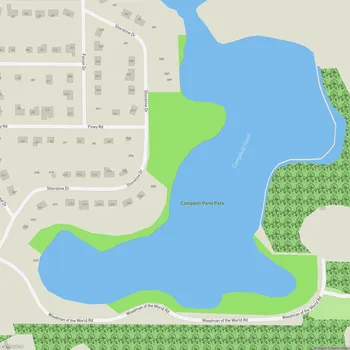 Map of Campbell Pond Park